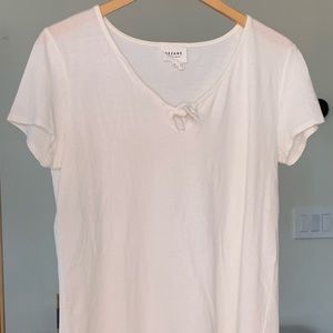 SEZANE White T-Shirt - L